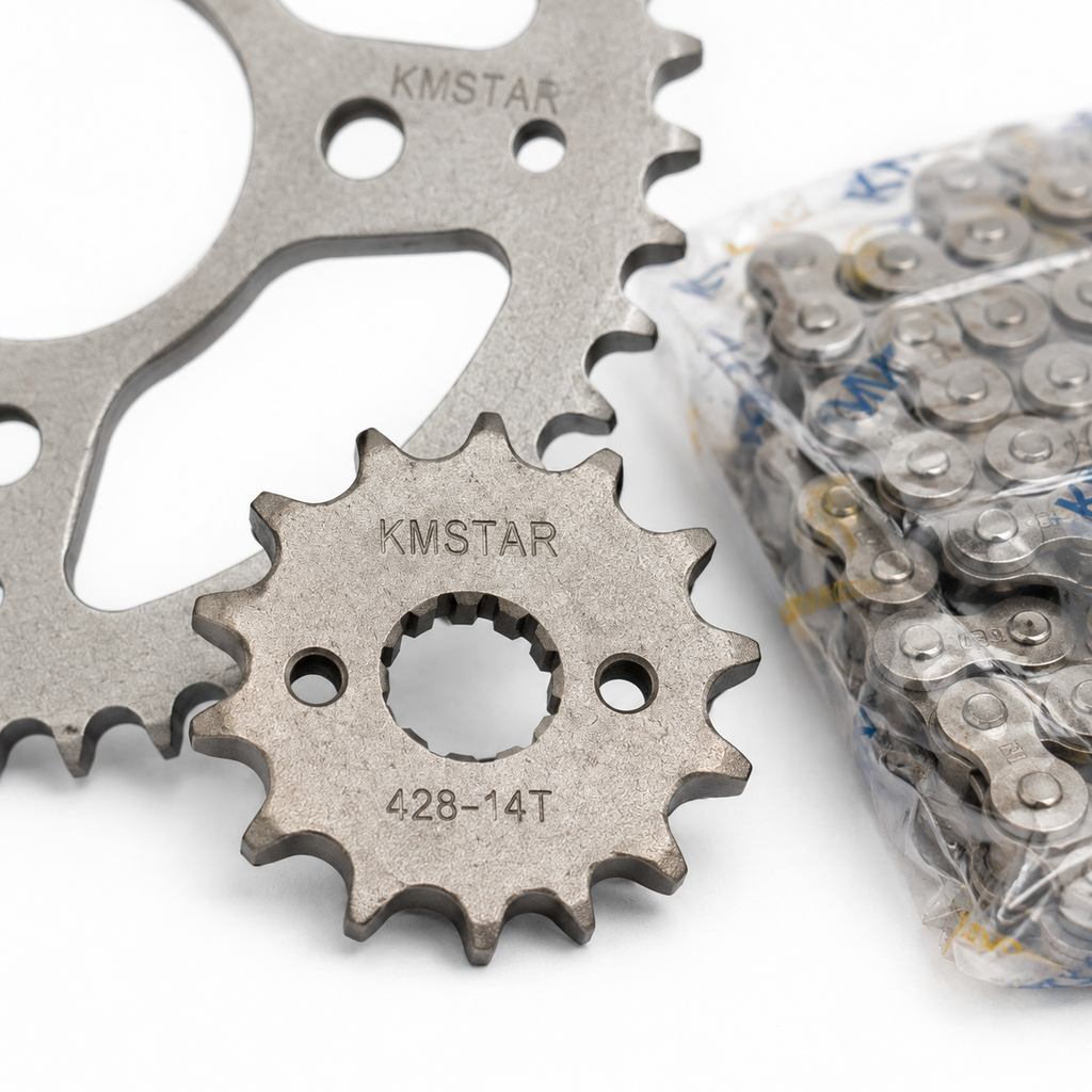 Sprocket Kit with Chain for Honda CB150 – KM STAR