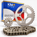 Sprocket Kit (Garari Set) for Honda CD70 & Chinese 70cc Motorcycles | 420-41T Rear, 420-14T Front - KM STAR