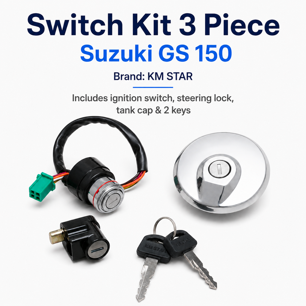 Switch KIT Suzuki GS150 Comeplete 3 Piece - KM STAR