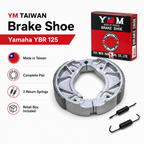 Brake Shoe YAMAHA YBR125 Made In TAIWAN