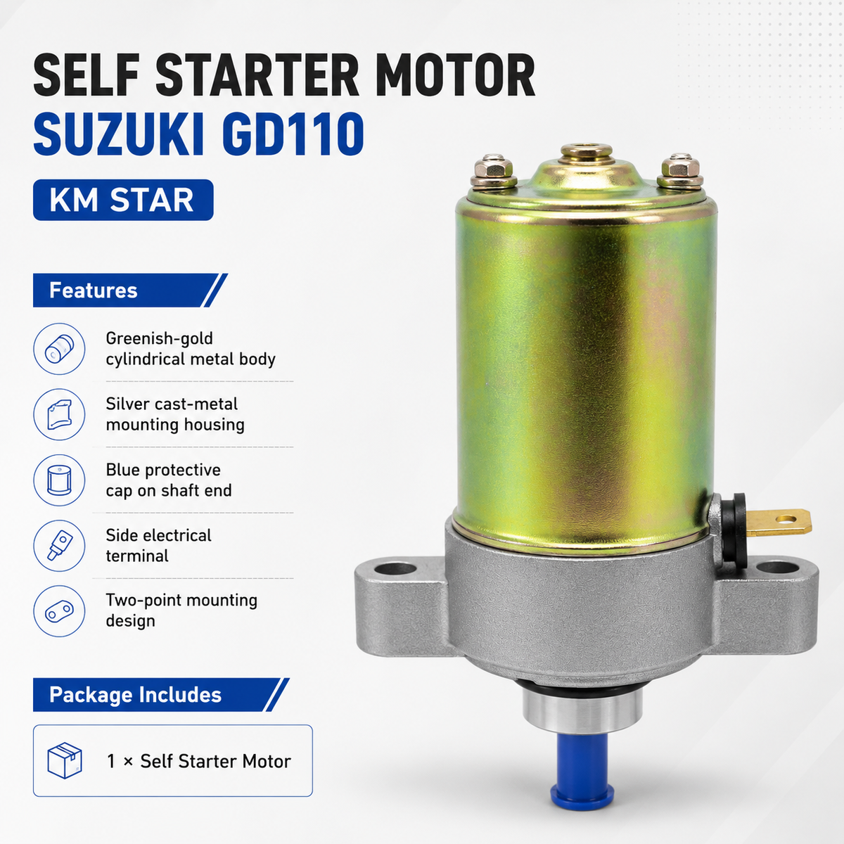 Self Starter Motor for Suzuki GD110 – KM STAR