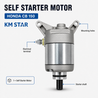 Self Starter Motor for Honda CB150 – KM STAR