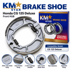 Brake Shoe for Honda CG125 Deluxe Front Hub – KM STAR