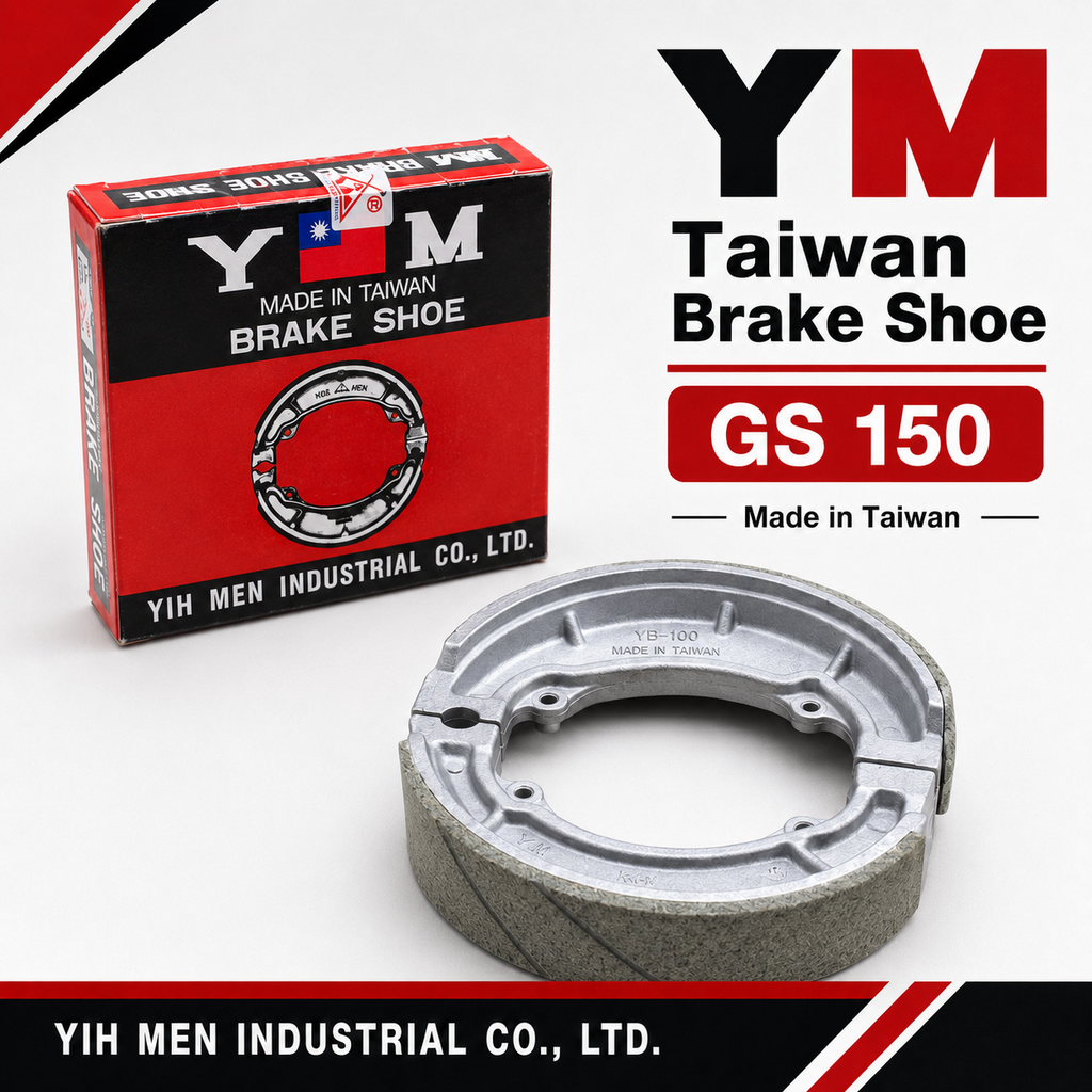 YM Taiwan Brake Shoe – Made in Taiwan | Multiple Motorcycle Models