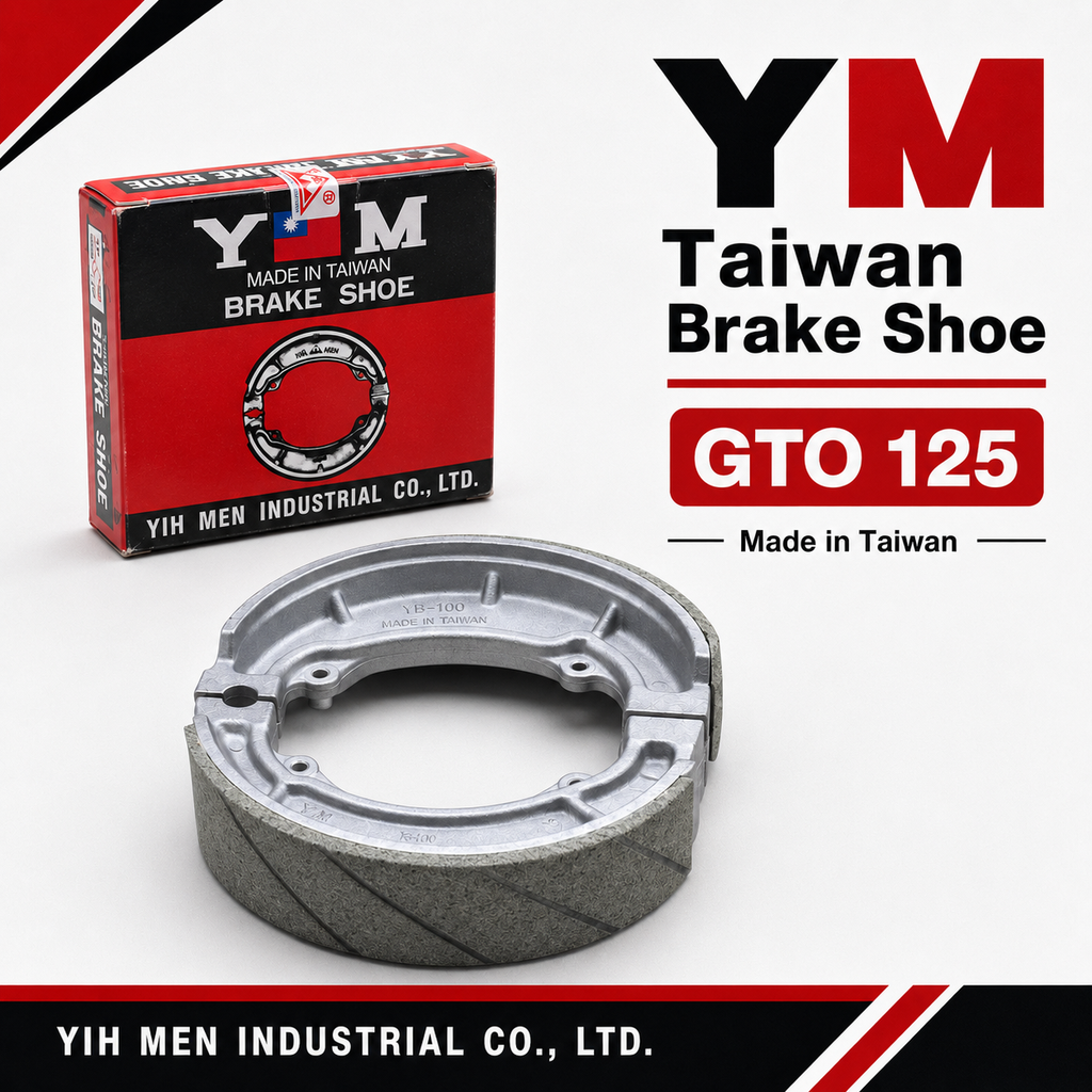 YM Taiwan Brake Shoe – Made in Taiwan | Multiple Motorcycle Models